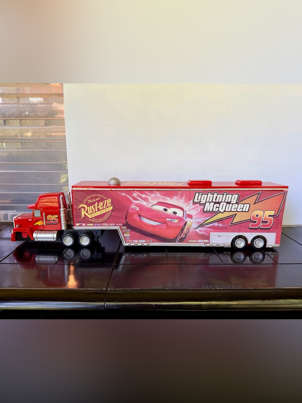 Disney Pixar Cars Oversized Mack Transporter Storage Case